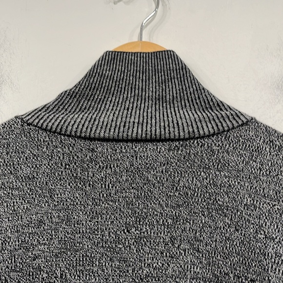 All Saints Cecily Twist Jumper in Heather Black Grey size M - Picture 9 of 12